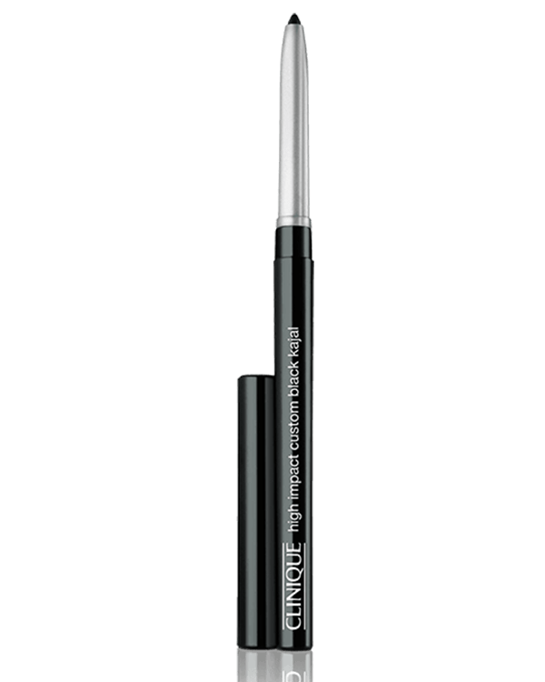 High Impact™ Custom Black Kajal, Pigment-packed kajal pencil delivers rich colour with up to&amp;nbsp;12 hours of staying power.