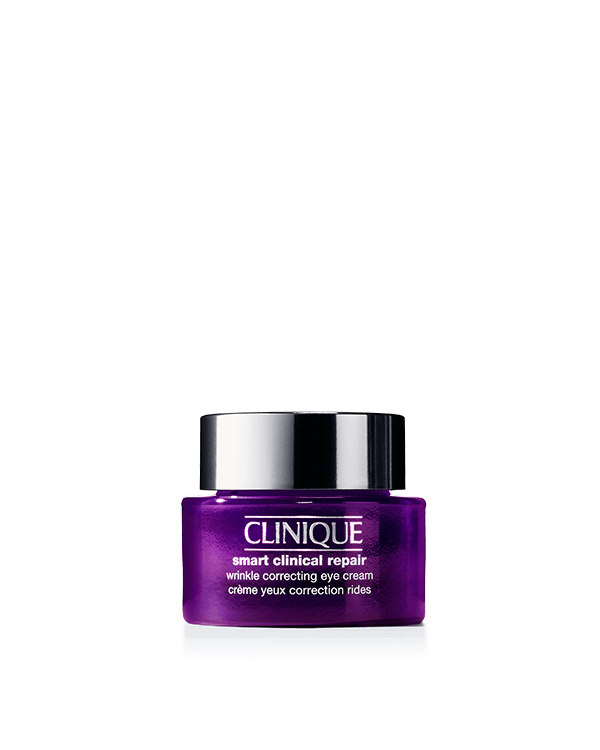 Smart Clinical Repair™ Wrinkle Correcting Eye Cream, Our anti-ageing eye cream for wrinkles helps strengthen delicate eye-area skin, making it look smoother, brighter, and younger-looking.