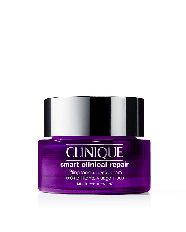 Clinique Smart Clinical Repair™ Lifting Face + Neck Cream, Powerful face and neck reduces the look of lines and wrinkles.