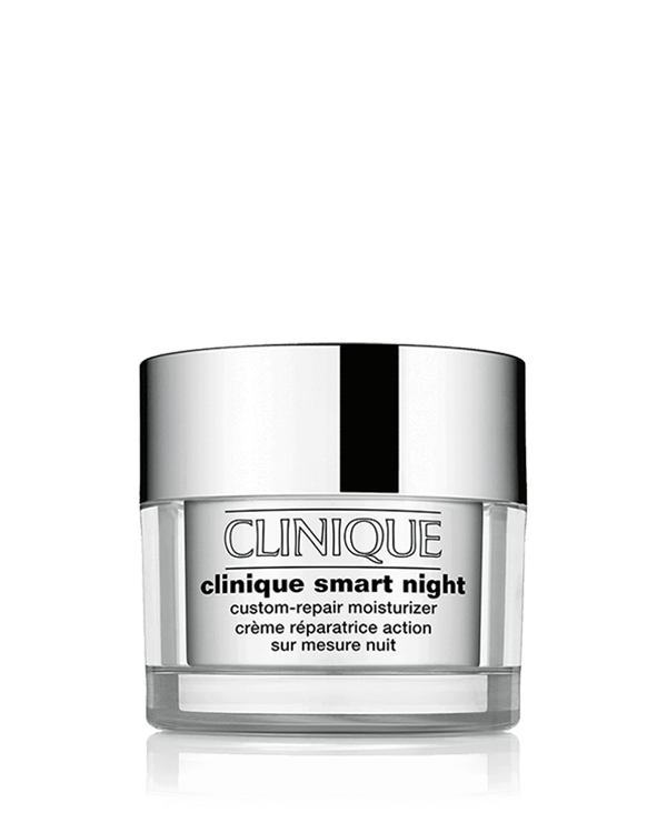 Clinique Smart™ Night Custom Moisturizer, Our smart night-time moisturiser helps target multiple signs of ageing.